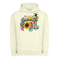 Pigment Pistachio summer soul Urban Hoodie - NancyCooperArtShop