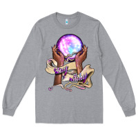 Heather Grey stay witchy Long Sleeve Tee - BundleAndBundleShop