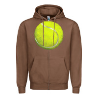 Chestnut tennis bal Zipper Hoodie - BarkalooDesign