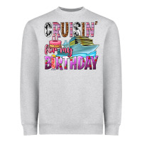 Heather Grey Cruisin' for my birthday Heavyweight Sweatshirt - texasbilliewilder