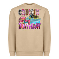 Mushroom Cruisin' for my birthday Heavyweight Sweatshirt - texasbilliewilder