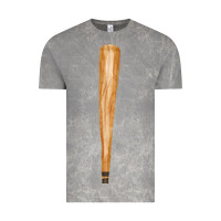 Cloud Rock wooden baseball Vintage Tee - FaDigitalArtStudio