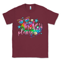 Burgundy beach please Classic Tee - AdoDesignShop