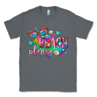 Charcoal Heather beach please Classic Tee - AdoDesignShop