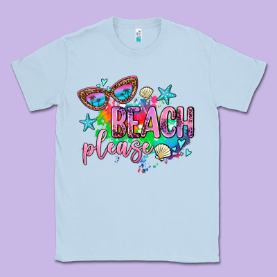 Beach Please Classic Tee Designed By Adodesignshop