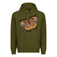 Army Green If Creation Sings Your Praises So Will I Premium Hoodie - LillyAllenDesigns