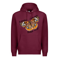 Burgundy If Creation Sings Your Praises So Will I Premium Hoodie - LillyAllenDesigns