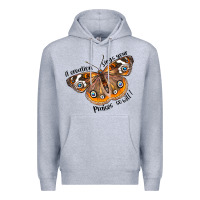 Heather Grey If Creation Sings Your Praises So Will I Premium Hoodie - LillyAllenDesigns