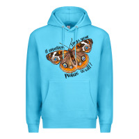 Ocean Blue If Creation Sings Your Praises So Will I Premium Hoodie - LillyAllenDesigns