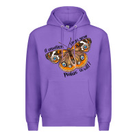 Purple If Creation Sings Your Praises So Will I Premium Hoodie - LillyAllenDesigns