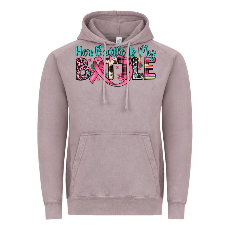 Her Battle Is My Battle Vintage Hoodie by JahusDesignShop | Teevron