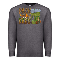 Charcoal Heather pack your bags Premium Sweatshirt - NancyCooperArtShop