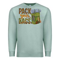 Seafoam pack your bags Premium Sweatshirt - NancyCooperArtShop