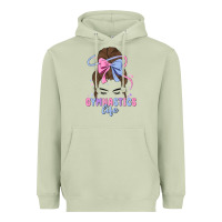Matcha gymnastics life Heavyweight Hoodie - MaliasSmallBusiness