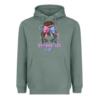 Sage gymnastics life Heavyweight Hoodie - MaliasSmallBusiness