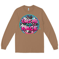 Toasted Coconut take me to the race Long Sleeve Tee - AdoDesignShop