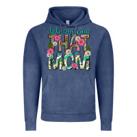 Vintage Denim oh honey i am that mom mothers day Vintage Hoodie - texasbilliewilder