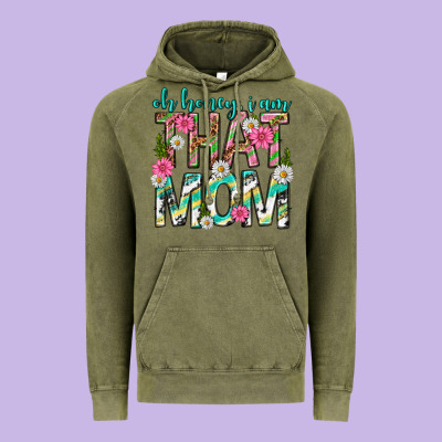 Oh Honey I Am That Mom Mothers Day Vintage Hoodie Designed By Texasbilliewilder