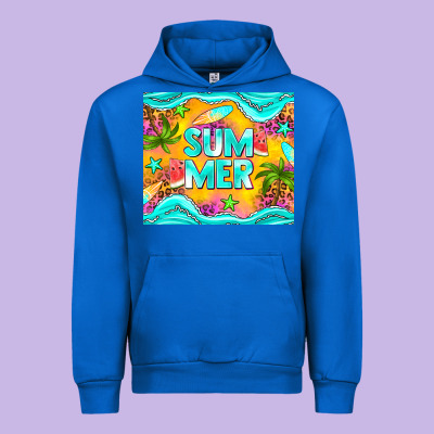 Summer Urban Hoodie Designed By Nancycooperartshop