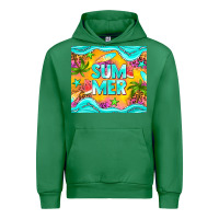 Emerald summer Urban Hoodie - NancyCooperArtShop