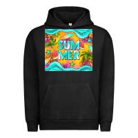 Pigment Black summer Urban Hoodie - NancyCooperArtShop