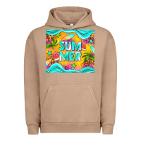 Pigment Burro summer Urban Hoodie - NancyCooperArtShop