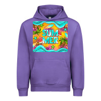 Tulip summer Urban Hoodie - NancyCooperArtShop