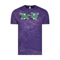 Cloud Purple girl boss Vintage Tee - SublimationCraftShop