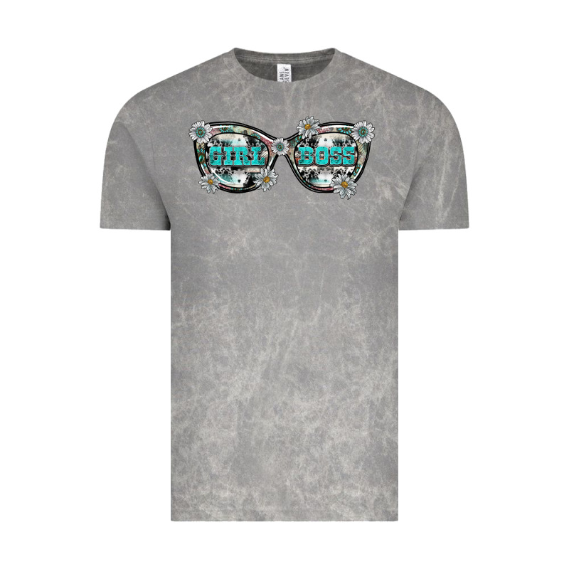 Girl Boss Vintage Tee by SublimationCraftShop | Teevron