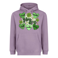 Lavender st. patrick's day positive affirmations Heavyweight Hoodie - MaliasSmallBusiness
