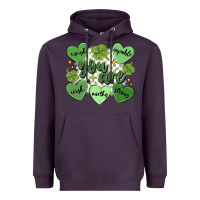 Plum st. patrick's day positive affirmations Heavyweight Hoodie - MaliasSmallBusiness