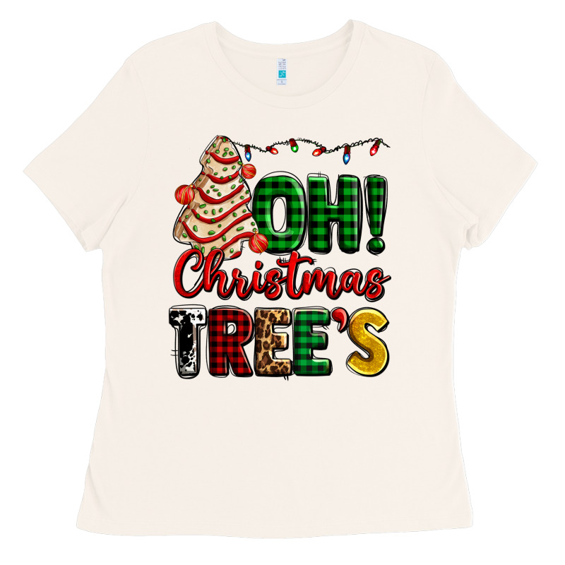 Oh Christmas Tree's Ado Ladies Tee by AdoDesignShop | Teevron