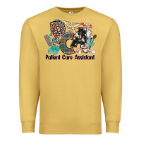Antique Gold pca patient care assistant western Premium Sweatshirt - NancyCooperArtShop