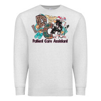 Oatmeal Heather pca patient care assistant western Premium Sweatshirt - NancyCooperArtShop