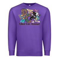 Purple pca patient care assistant western Premium Sweatshirt - NancyCooperArtShop