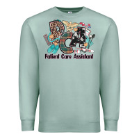 Seafoam pca patient care assistant western Premium Sweatshirt - NancyCooperArtShop