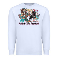 White pca patient care assistant western Premium Sweatshirt - NancyCooperArtShop