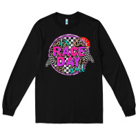 Black it's race day y'all Long Sleeve Tee - AdoDesignShop