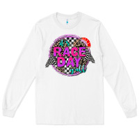White it's race day y'all Long Sleeve Tee - AdoDesignShop