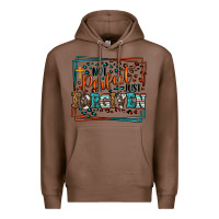 Chestnut Not perfect just forgiven Premium Hoodie - LillyAllenDesigns
