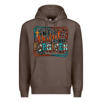 Coffee Not perfect just forgiven Premium Hoodie - LillyAllenDesigns