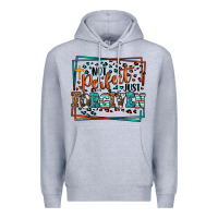Heather Grey Not perfect just forgiven Premium Hoodie - LillyAllenDesigns