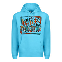 Ocean Blue Not perfect just forgiven Premium Hoodie - LillyAllenDesigns