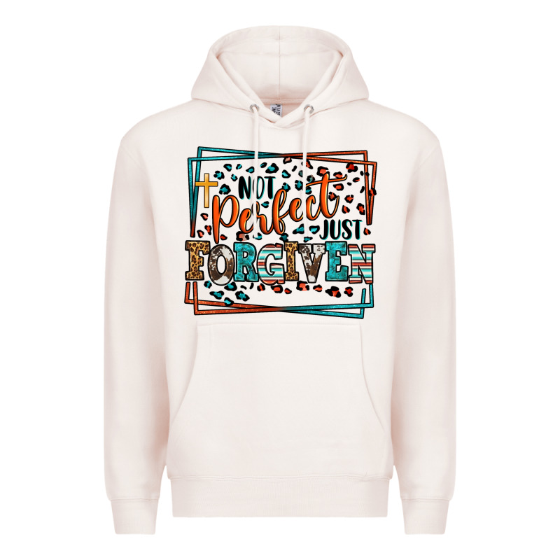 Not Perfect Just Forgiven Premium Hoodie by LillyAllenDesigns | Teevron