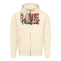 Sandshell love christmas tree cake Zipper Hoodie - Jasminsmagicworld