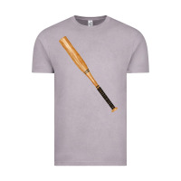 Vintage Zinc wooden softball bat Vintage Tee - FaDigitalArtStudio