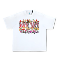 White nacho valentine Urban Heavy Tee - RacoonDesign