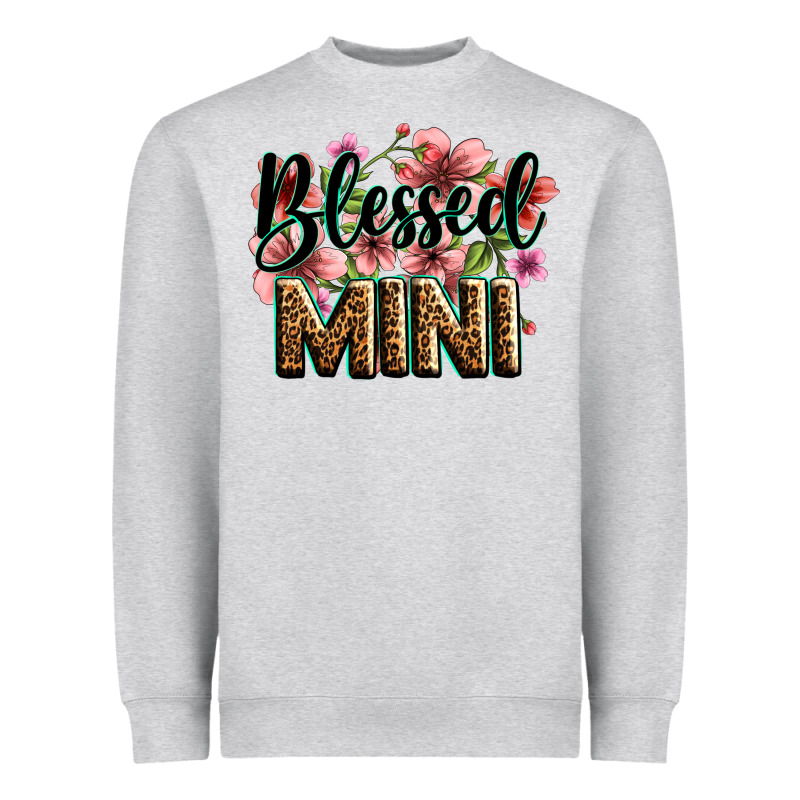 Flowers Blessed Mini Heavyweight Sweatshirt by Zillion Design Studio | Teevron