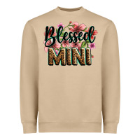 Mushroom flowers blessed mini Heavyweight Sweatshirt - Zillion Design Studio