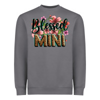 Storm flowers blessed mini Heavyweight Sweatshirt - Zillion Design Studio
